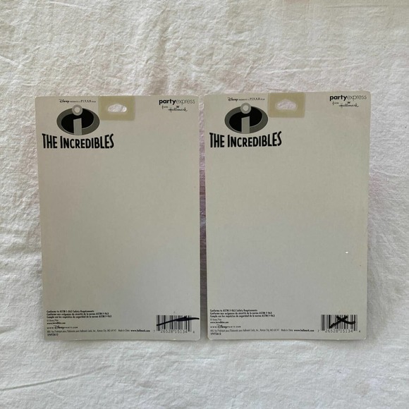 New The Incredibles 1 Table Cover 54" x 102", 4 Packages Party Favors Birthday - Picture 4 of 8